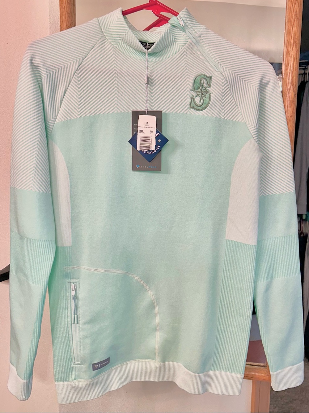 Seattle Mariners MLB Mint Pullover Sweater NEW, Tags attached!